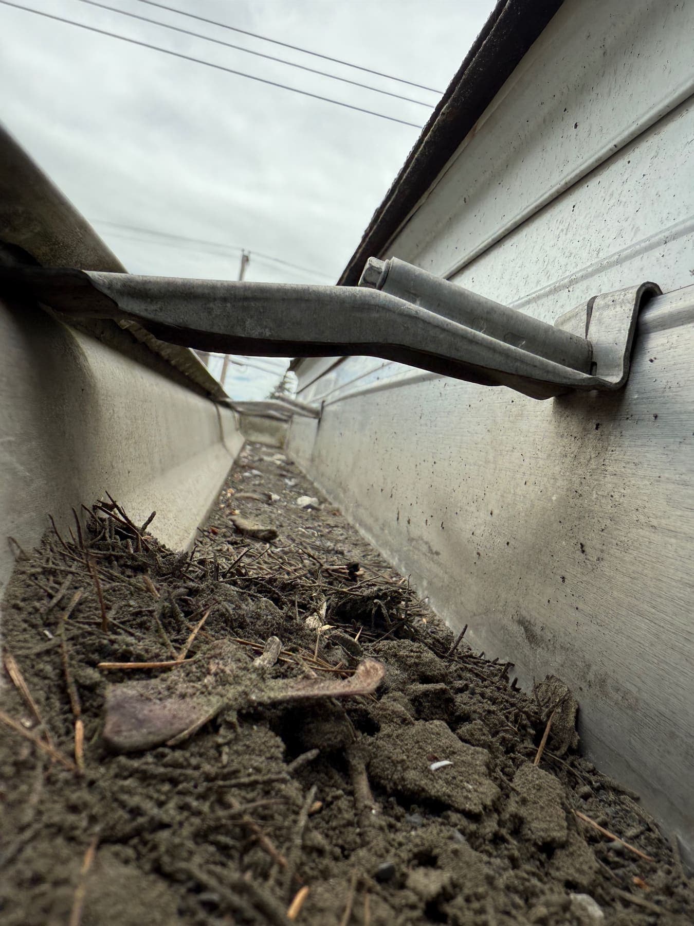 Residential gutter cleaning callout by Prestige View Services in the Ottawa Valley